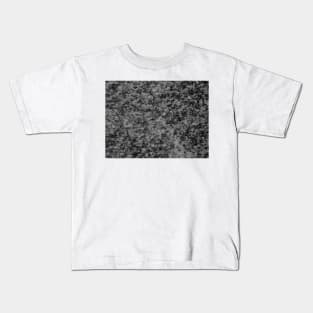 Gray Marble Texture Kids T-Shirt